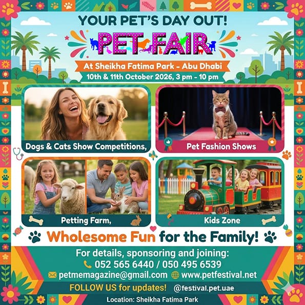 PET FAIR event poster